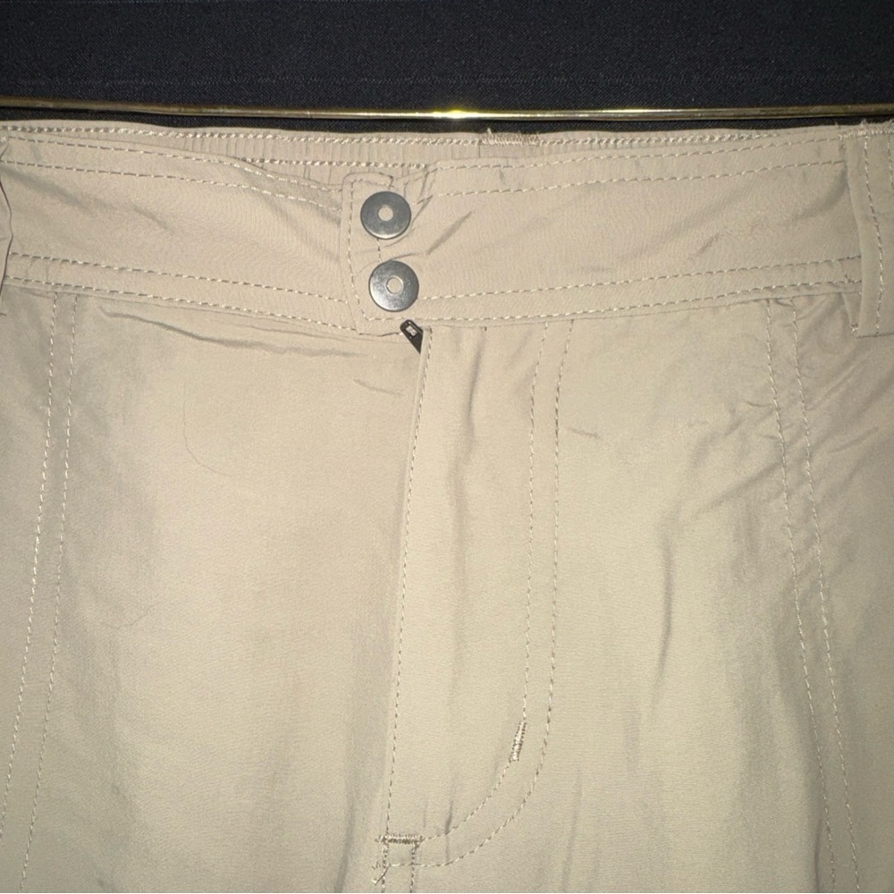 NWT White Sierra Roll Up Tan Khaki Hiking Performance Pant Women’s XL Gorpcore - Picture 6 of 15